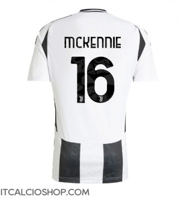 Juventus Weston McKennie #16 Prima Maglia 2024-25 Manica Corta